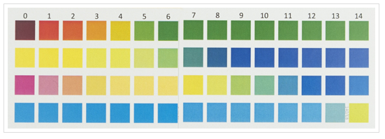 Johnson JS-140-4 แถบวัดค่าพีเอช Universal Indicator Strips | PH 0-14 (100 Strips/Pack)